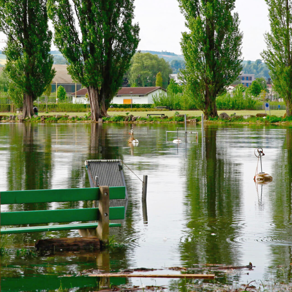 Hautes eaux du Lac de Neuchâtel – fort risque d’inondations
